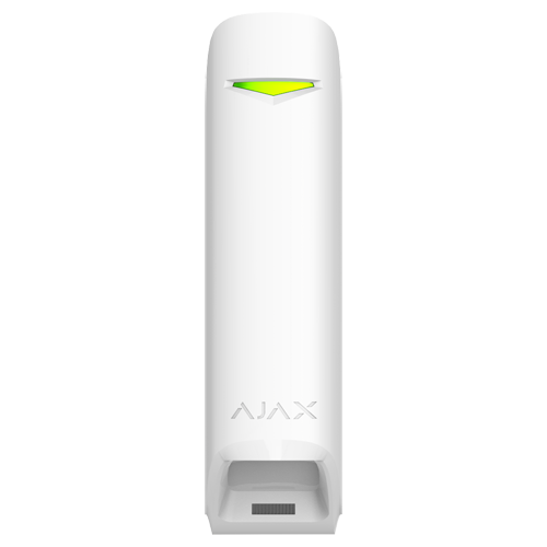 Detector PIR Tipo Cortina Ajax CurtainProtect Grado 2 | Inalámbrico 868MHz | Blanco. AJ-CURTAINPROTECT-W