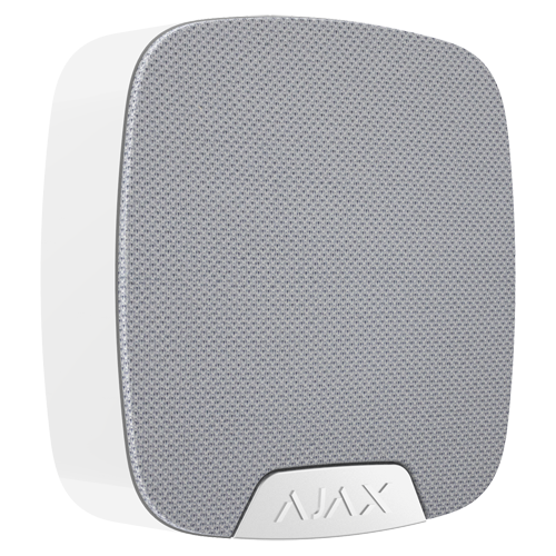 Ajax HomeSiren (8EU) Blanco - Sirena Interior Inalámbrica Grado 2.AJ-HOMESIREN-W