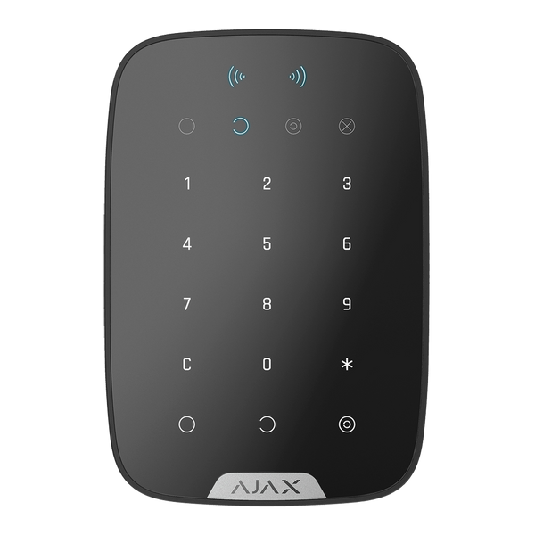 KeyPad Plus Ajax Negro - Teclado Ajax KeyPad Plus Negro