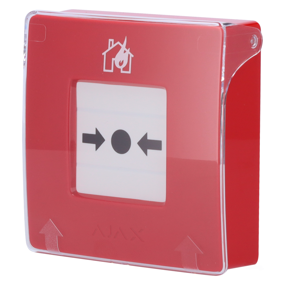 Botón Manual Incendio Rojo Ajax - Botón Manual de Incendio Rojo Ajax