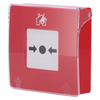 Botón Manual Incendio Rojo Ajax - Botón Manual de Incendio Rojo Ajax