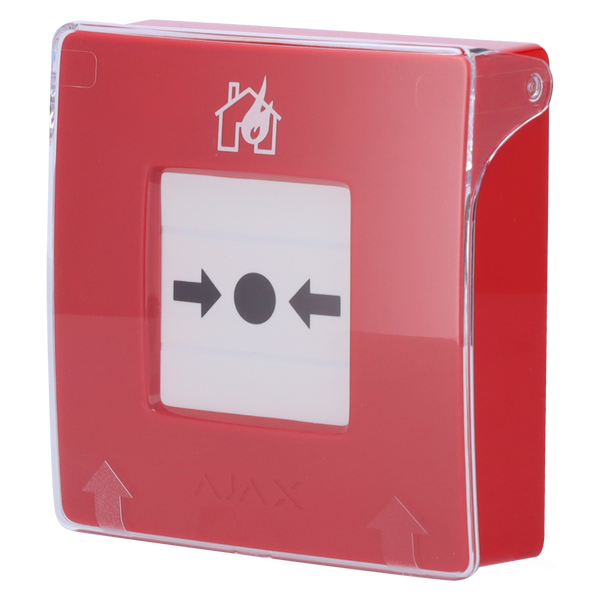 Botón Manual Incendio Rojo Ajax