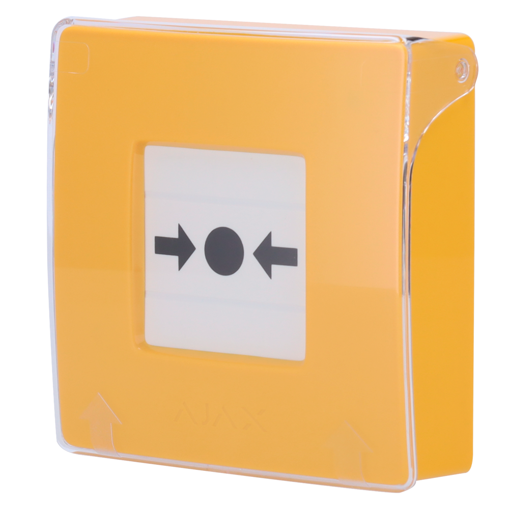 Botón Manual Incendio Amarillo Ajax - Botón Manual de Incendio Amarillo Ajax