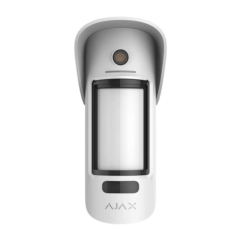Fotodetector Exterior Ajax MotionCam Outdoor PhOD | 868MHz | IP55 | Blanco. AJ-MOTIONCAMOUTDOOR-PHOD-W