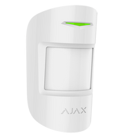Detector PIR Ajax MotionProtect Plus Grado 2 | PIR + Microondas | 12m | Blanco. AJ-MOTIONPROTECTPLUS-W