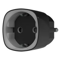 Ajax Socket | Enchufe Inteligente con Control Remoto | 2.5 kW | Med. Consumo | 868 MHz | Negro AJ-SOCKET-B.