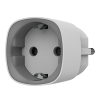 Ajax Socket | Enchufe Inteligente con Control Remoto | 2.5 kW | Med. Consumo | 868 MHz | Blanco AJ-SOCKET-W.