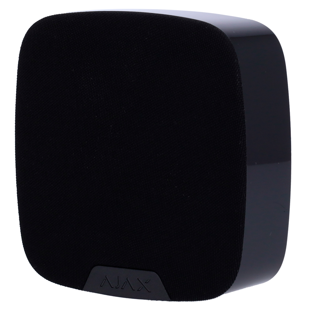 Ajax SpeakerPhone Jeweller | Módulo de Voz Inalámbrico Bidireccional | 103 dB | VoRF | Negro.   AJ-SPEAKERPHONE-B