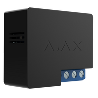 Ajax WallSwitch | Relé de Control Remoto Inalámbrico | 3 kW | Med. Consumo | 868 MHz | Negro. AJ-WALLSWITCH-B