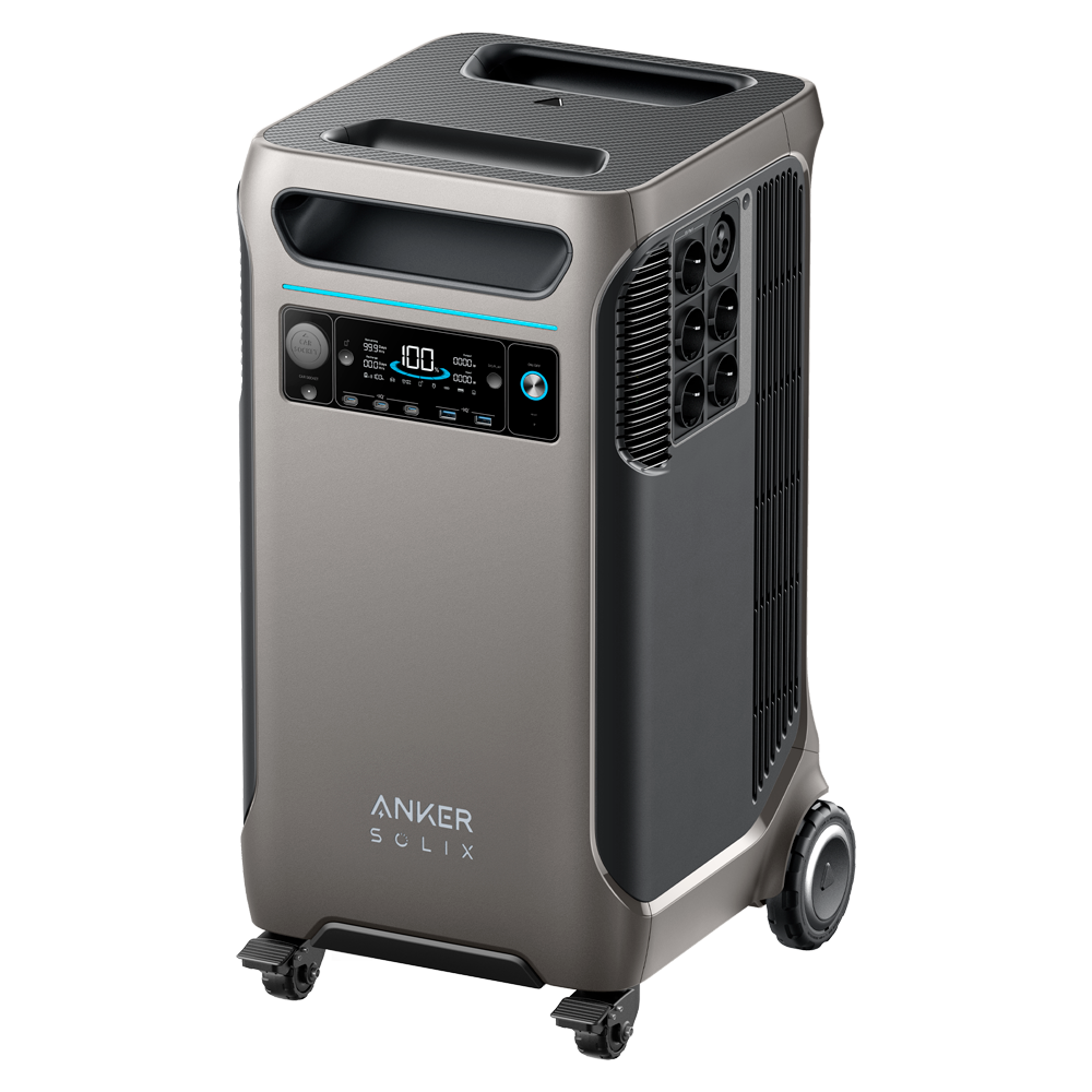 Batería portátil Anker Solix Gran capacidad 3840Wh  ASOX-F3800