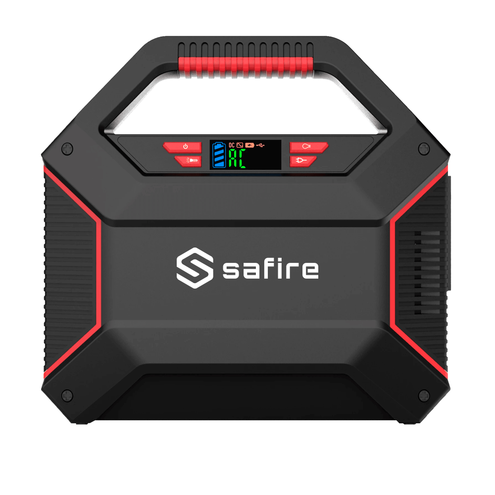 Safire Batería Recargable de Litio 155Wh — Salida AC 220V + DC + USB