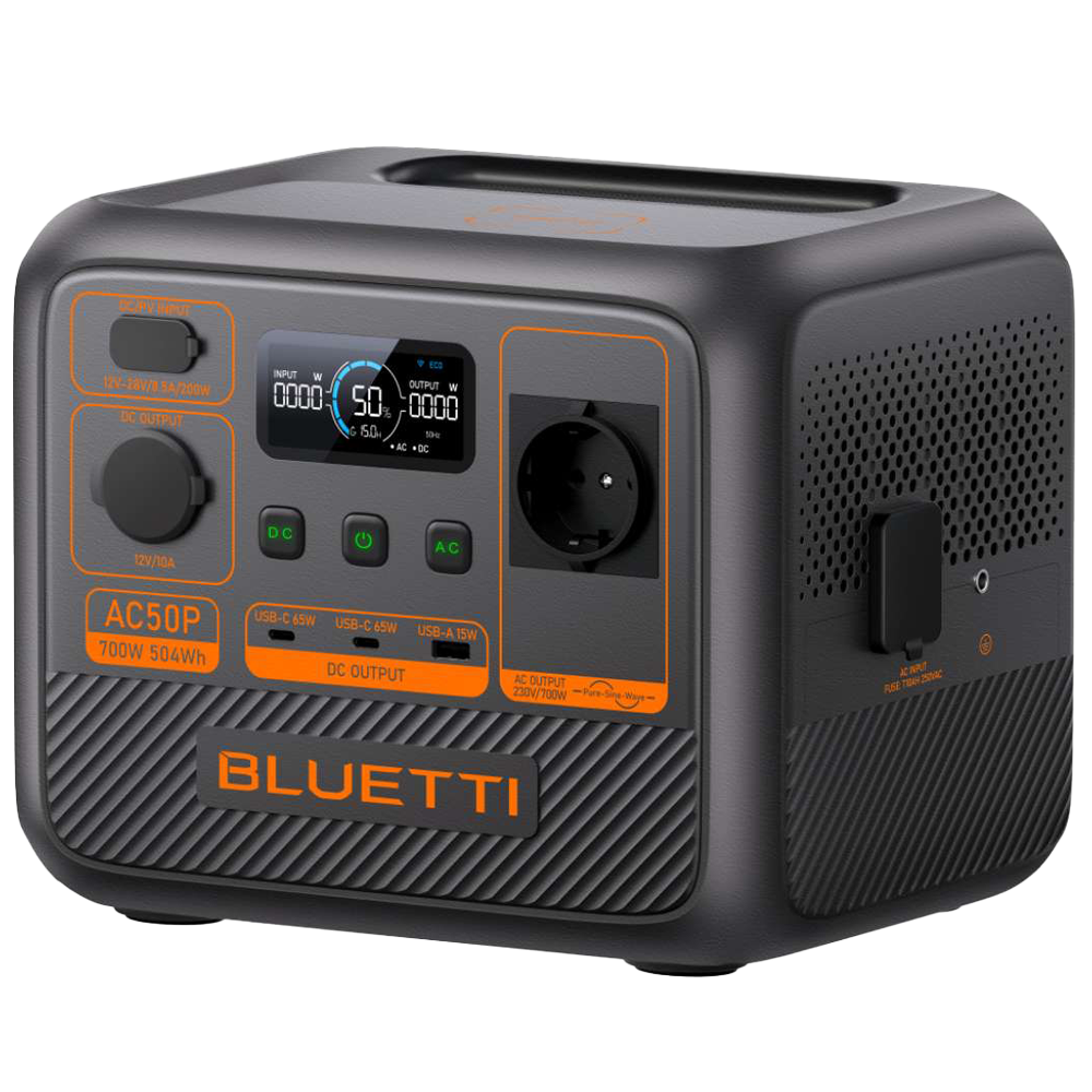 Kit Bluetti 700W + Panel Solar 100W