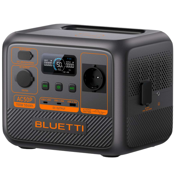 Kit Bluetti 700W + Panel Solar 100W