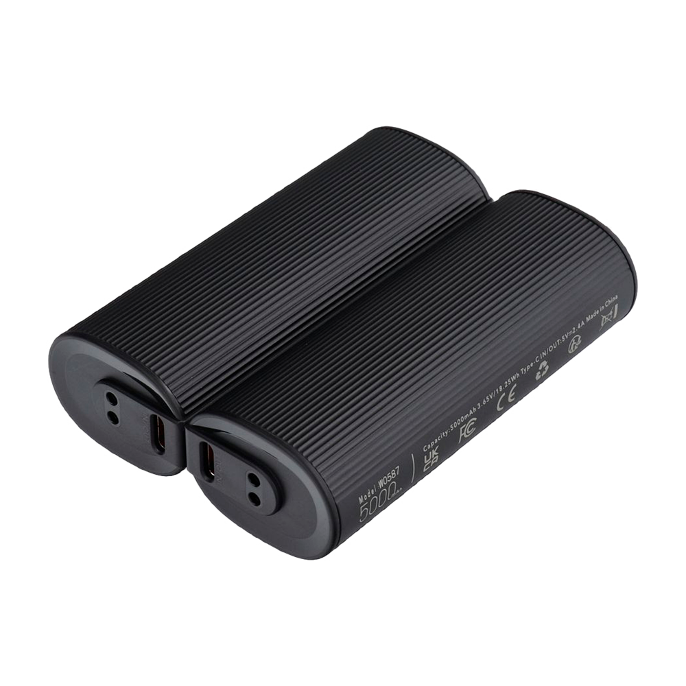 Veger Power Bank 5000mAh con Calentador de Manos Integrado — Negro