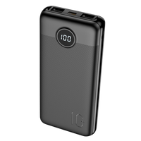 VEGER Mini Power Bank con Pantalla LCD 10000mAh VG-W1105PD