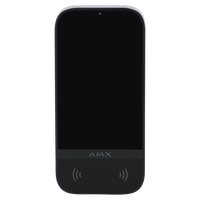 Ajax KeyPad TouchScreen | Teclado Táctil IPS 5" + RFID + BLE | Grado 2 | Jeweller | Negro. AJ-KEYPADTOUCHSCREEN-B