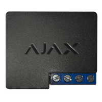 Ajax WallSwitch | Relé de Control Remoto Inalámbrico | 3 kW | Med. Consumo | 868 MHz | Negro. AJ-WALLSWITCH-B