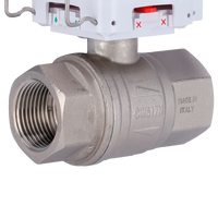 Ajax WaterStop | Electroválvula de Cierre de Agua Inalámbrica | 1" DN25 | Control Remoto | Blanco. AJ-WATERSTOP-1/2-W