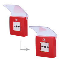 Botón Manual Incendio Rojo Ajax - Botón Manual de Incendio Rojo Ajax