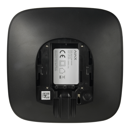 Ajax ReX 2 | Repetidor Inalámbrico | Grado 2 | Jeweller + Wings | Ethernet | Negro.  AJ-REX2-B