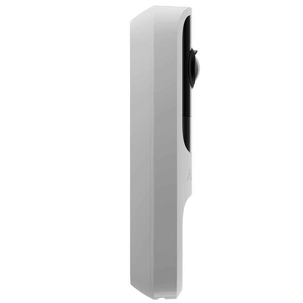 Ajax DoorBell | Videoportero Inteligente con IA y PIR | 4MP | Wi-Fi + Jeweller | IP54 AJ-DOORBELL-4-W
