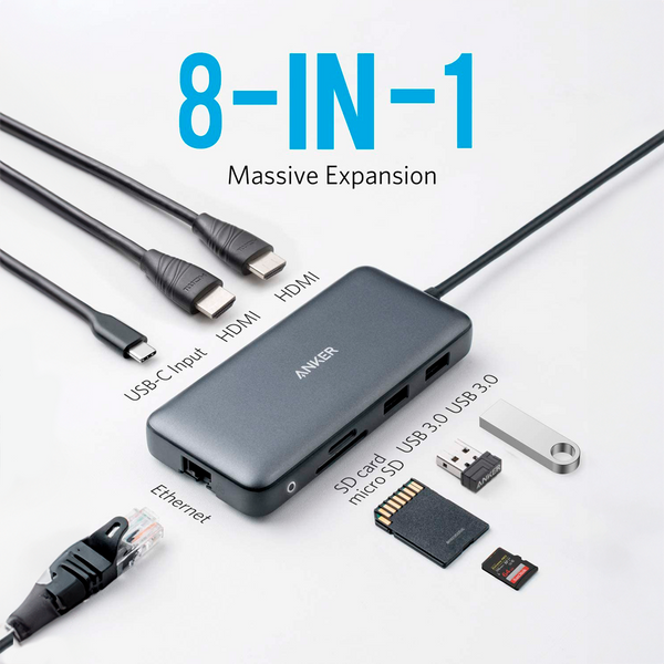 Anker Hub USB-C 8 en 1