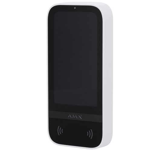 Ajax KeyPad TouchScreen | Teclado Táctil IPS 5" + RFID + BLE | Grado 2 | Jeweller | Blanco AJ-KEYPADTOUCHSCREEN-W