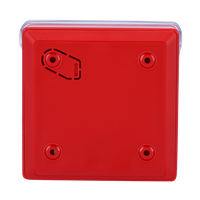 Botón Manual Incendio Rojo Ajax - Botón Manual de Incendio Rojo Ajax