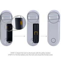Yale Linus L2 | Cerradura Inteligente BLE + WiFi | App + NFC | Sincronizable con Ajax | Plata.YALE-LINUS-L2-S