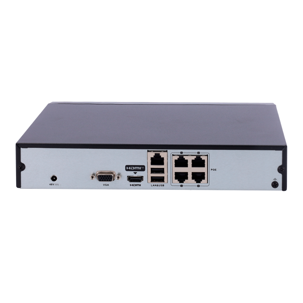 Kit Videovigilancia Hikvision | NVR 4 Canales PoE + 4 Cámaras Domo IP 4MP + HDD 2TB | Listo para Instalar