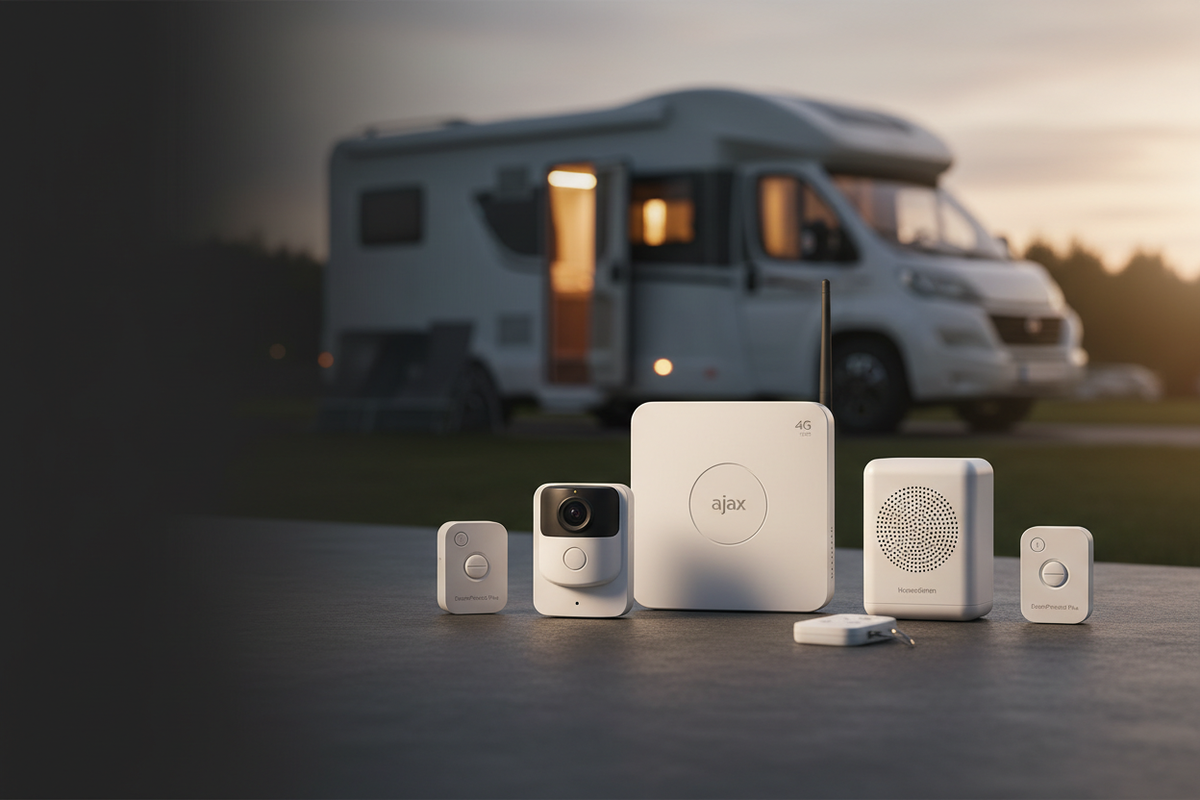 Kit Alarma Ajax TITAN para Autocaravana