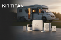 Kit Alarma Ajax TITAN para Autocaravana