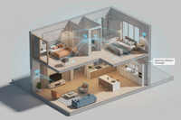 Wi-Fi en casa en varias habitaciones
